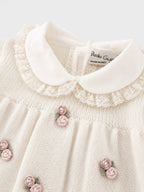 Completo nascita Neonata Panna RAPUNZEL/CN by PICCOLA GIUGGIOLA