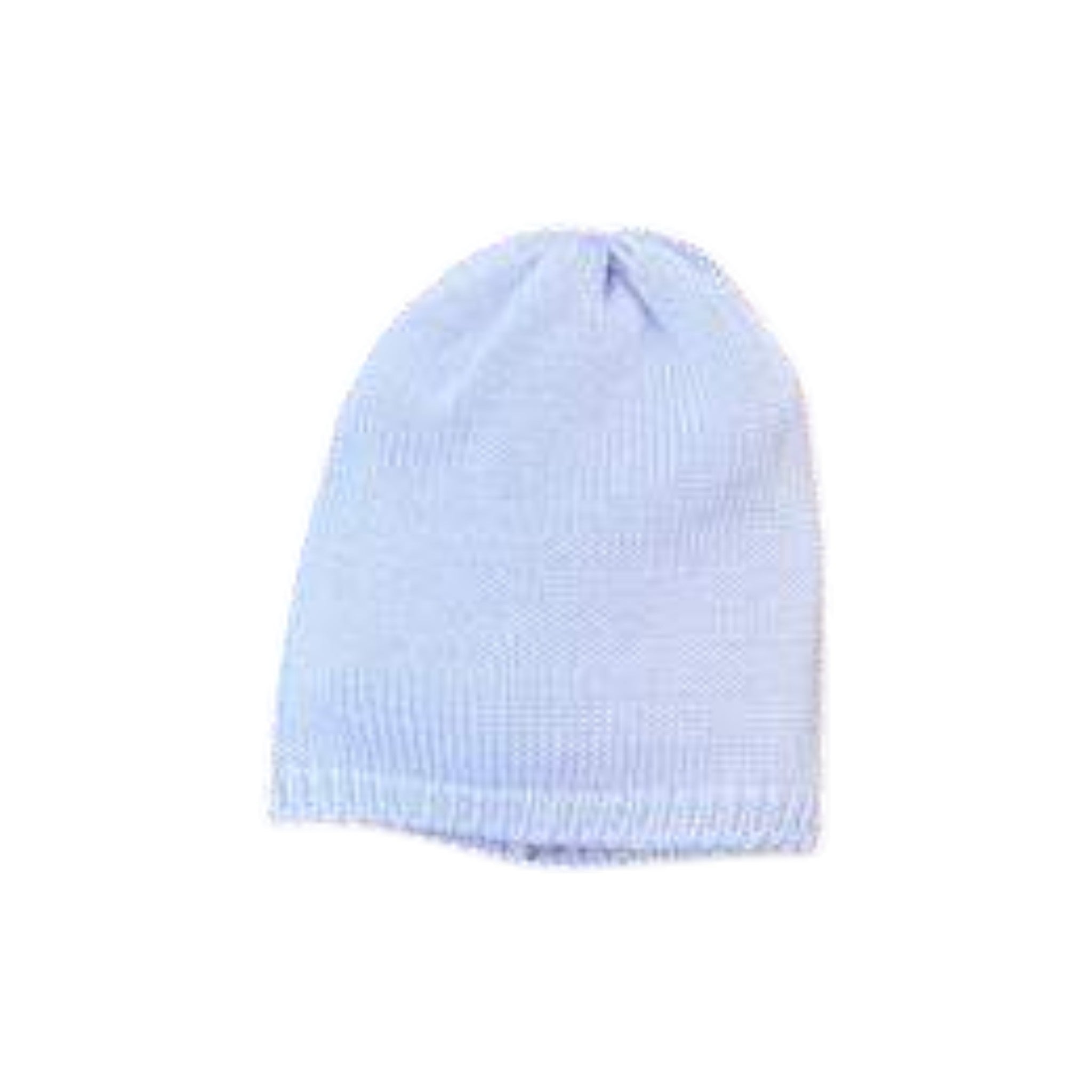 Cuffia Neonato Lana Merino Cielo - BEBE' DI ALMY CA80/C