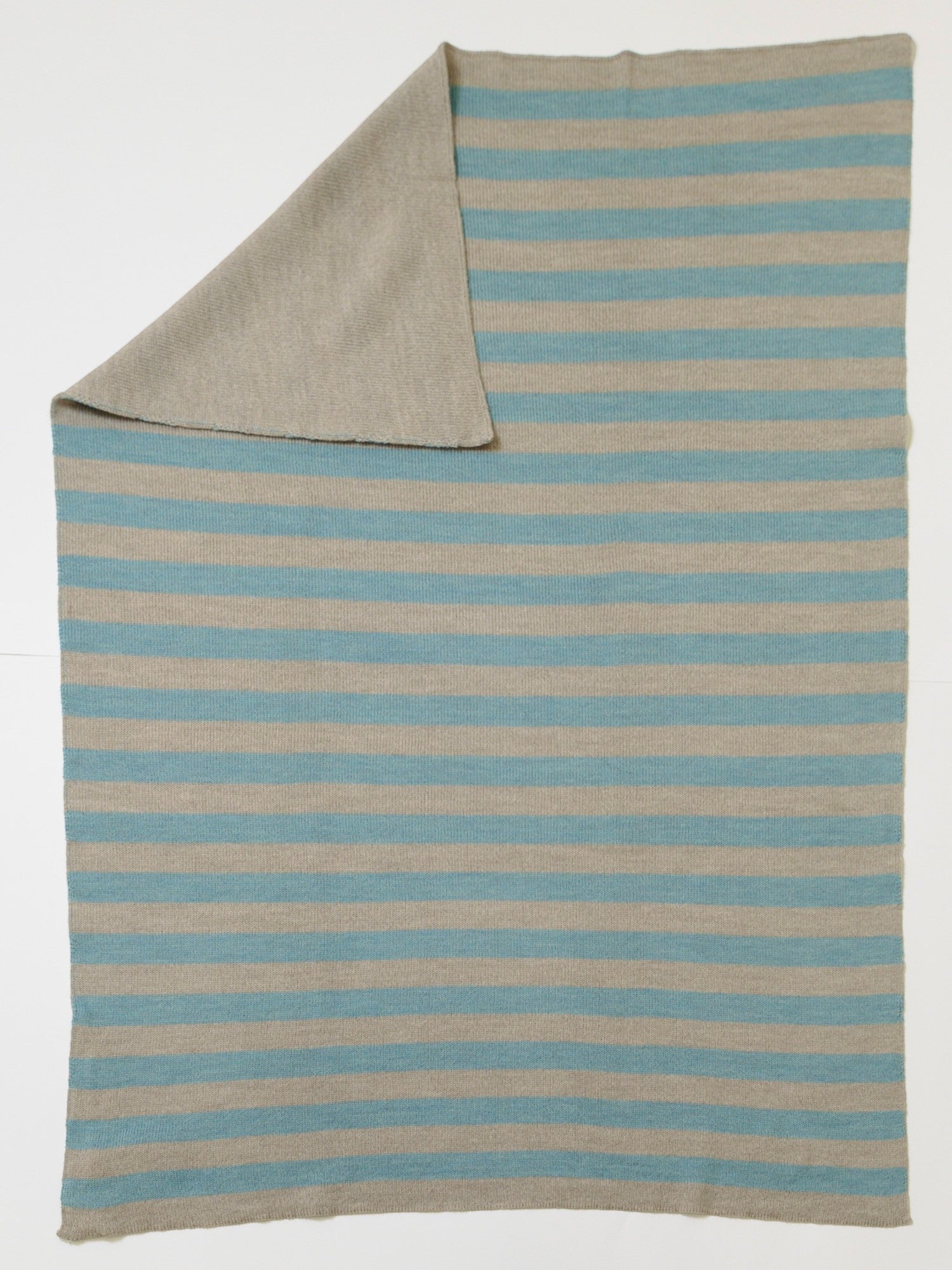 Coperta Righe Neonato VERDE RIGHE 109 -  NANU' BABY