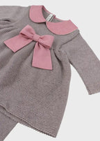 Completo nascita Neonata Avorio FIOCCO 484 by BABY LORD