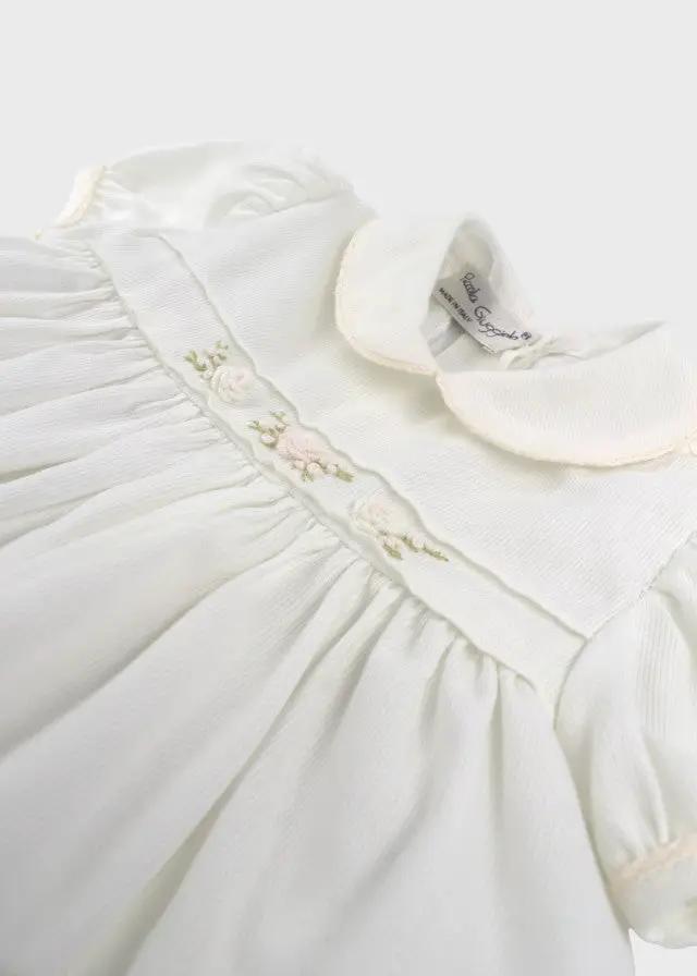 Completo nascita Neonata Bianco ROSSELLA 3123 by PICCOLA GIUGGIOLA