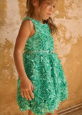 Abito Bimba Verde 5038/9 by ABEL & LULA