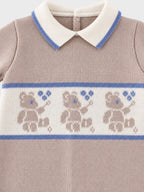 Coordinato nascita Neonato Beige 7827