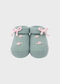Babbucce Neonata Verde CUORI/759-V by BABY LORD