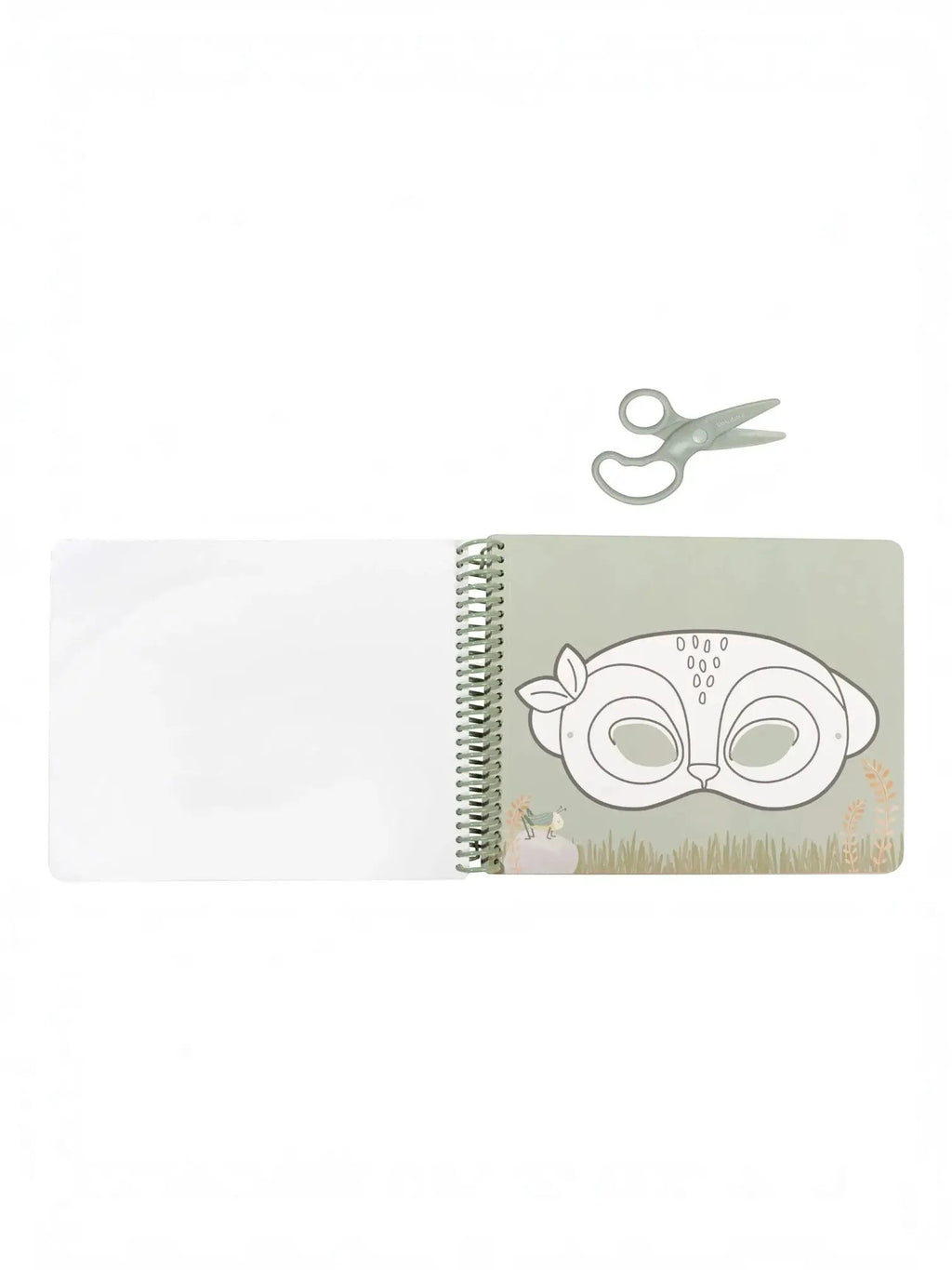 Libro con forbici Multicolore BT126910 by LITTLE DUTCH
