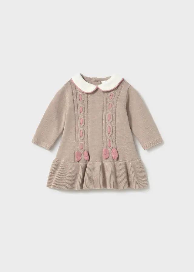 Abito Bimba Beige 2802/14 by MAYORAL