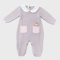 Tutina Neonata Beige ORSETTO 343/R by BABY LORD