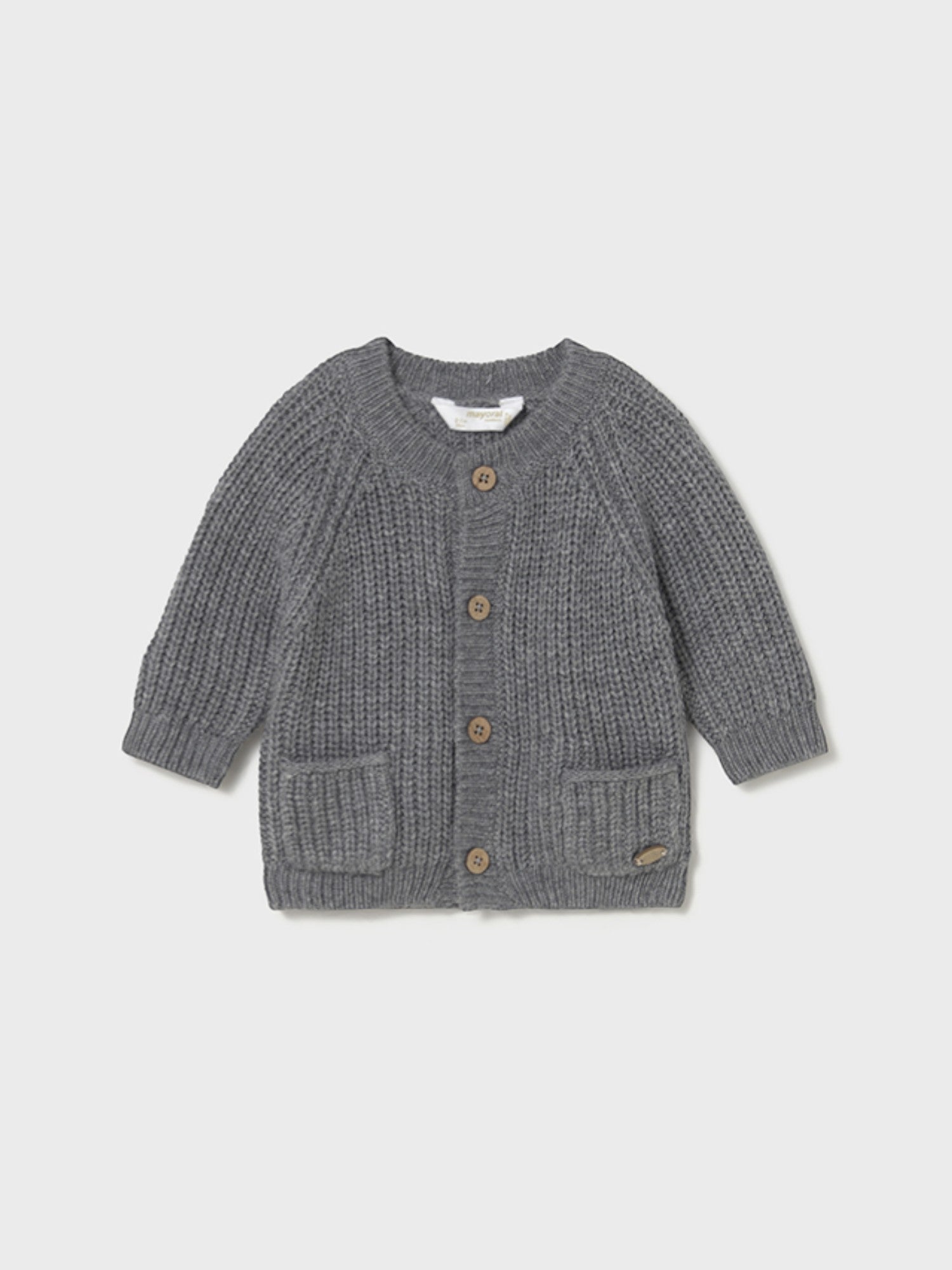 Cardigan Bimbo Grigio Tricot Mayoral 2339/89 - NANÙ BABY -  NANU' BABY