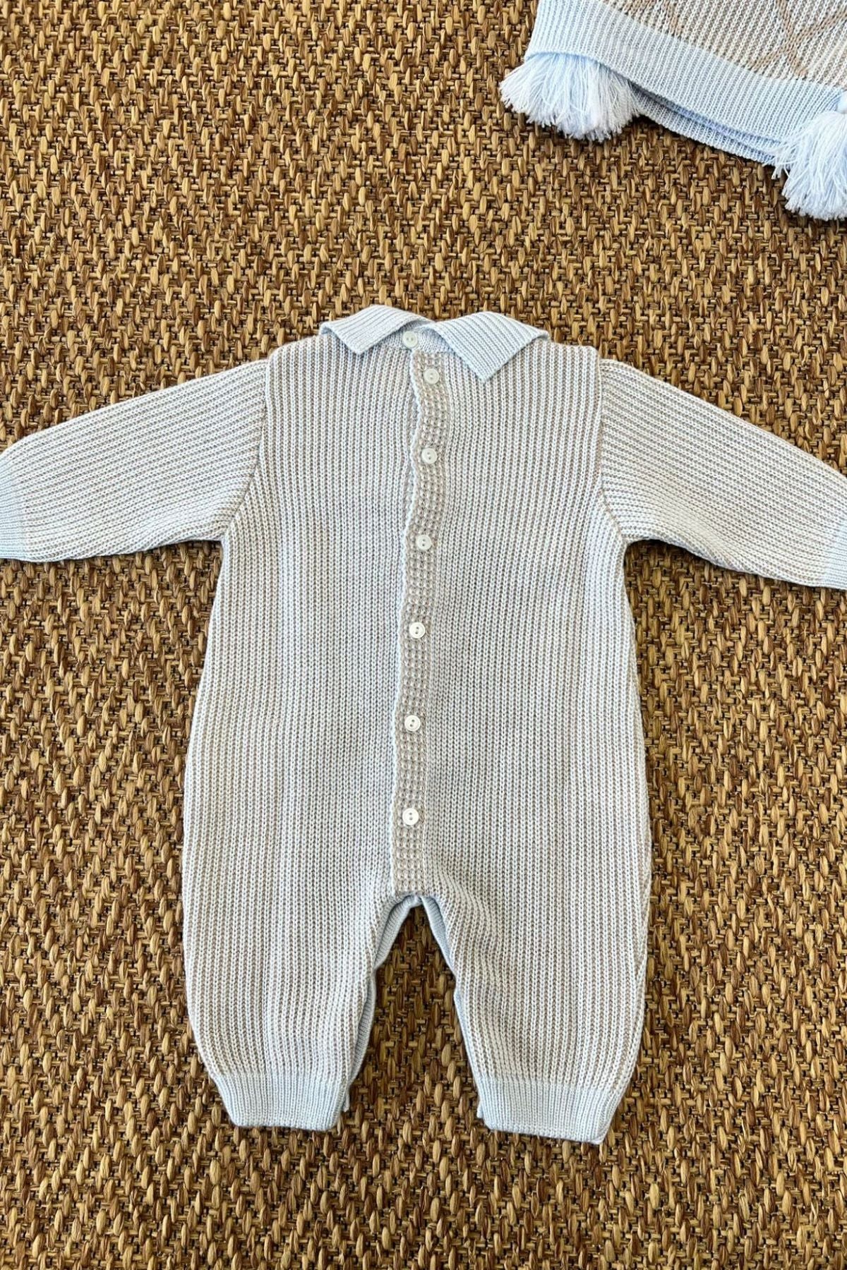 Tutina fantasia Rombi Neonato CIELO IG6410 -  NANU' BABY