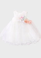 Abito Cerimonia Bimba Panna 7633 by BIMBALO'