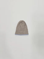 Cuffia Neonato Beige CA79/C by BEBE' DI ALMY