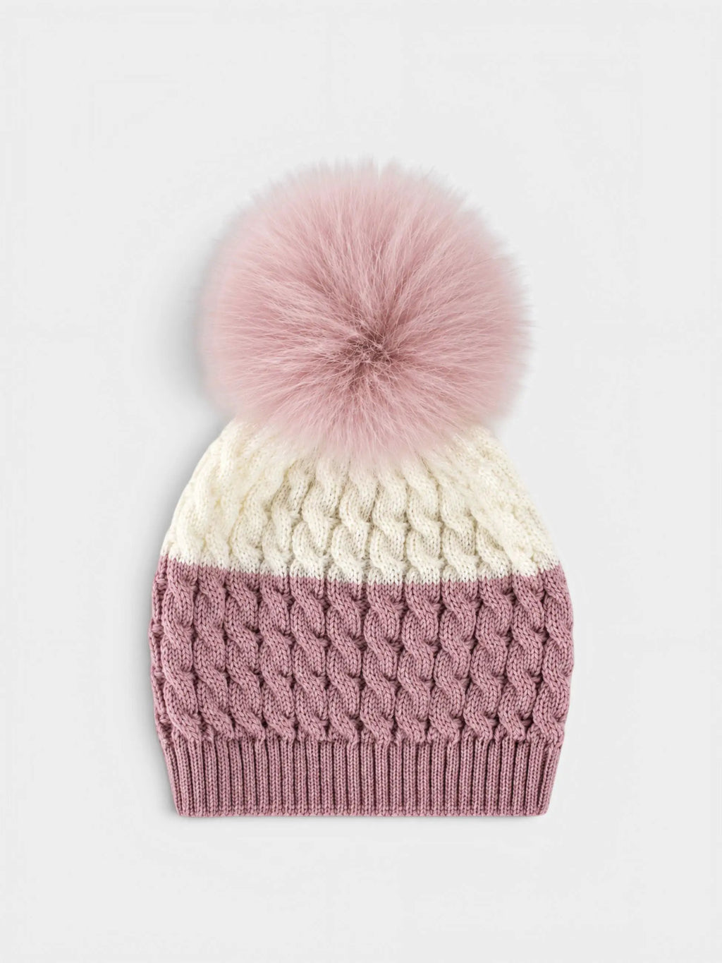 Cuffia Neonata Rosa IN6871/R by MARLU'