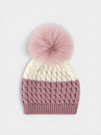Cuffia Neonata Rosa IN6871/R by MARLU'