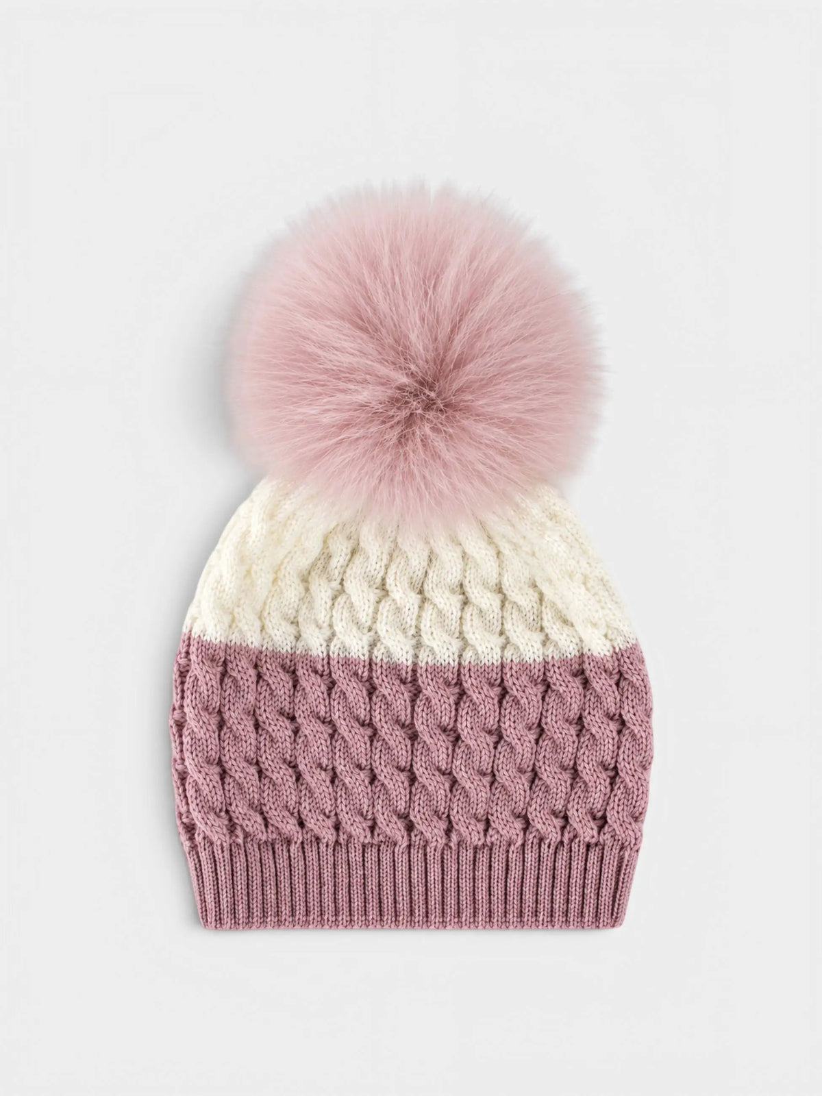Cuffia Neonata Rosa IN6871/R by MARLU'