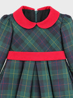 Abito Bimba Verde B0837A1 by BUFI