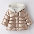 Giubbotto Bimba Beige 3F738/941 by MINIBANDA