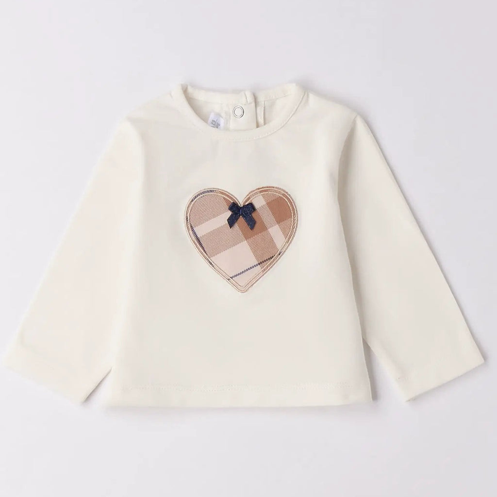 Maglia Bimba Bianco 3F718/112 by MINIBANDA