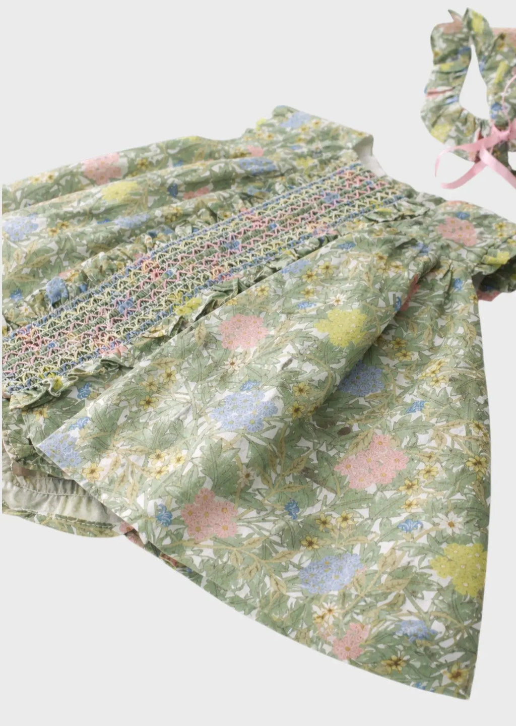 Abito Bimba Verde WABI-SABI 0332/45 by MARTA Y PAULA