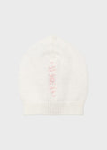 Cuffia Neonata Bianco MARCO/CU by PICCOLA GIUGGIOLA