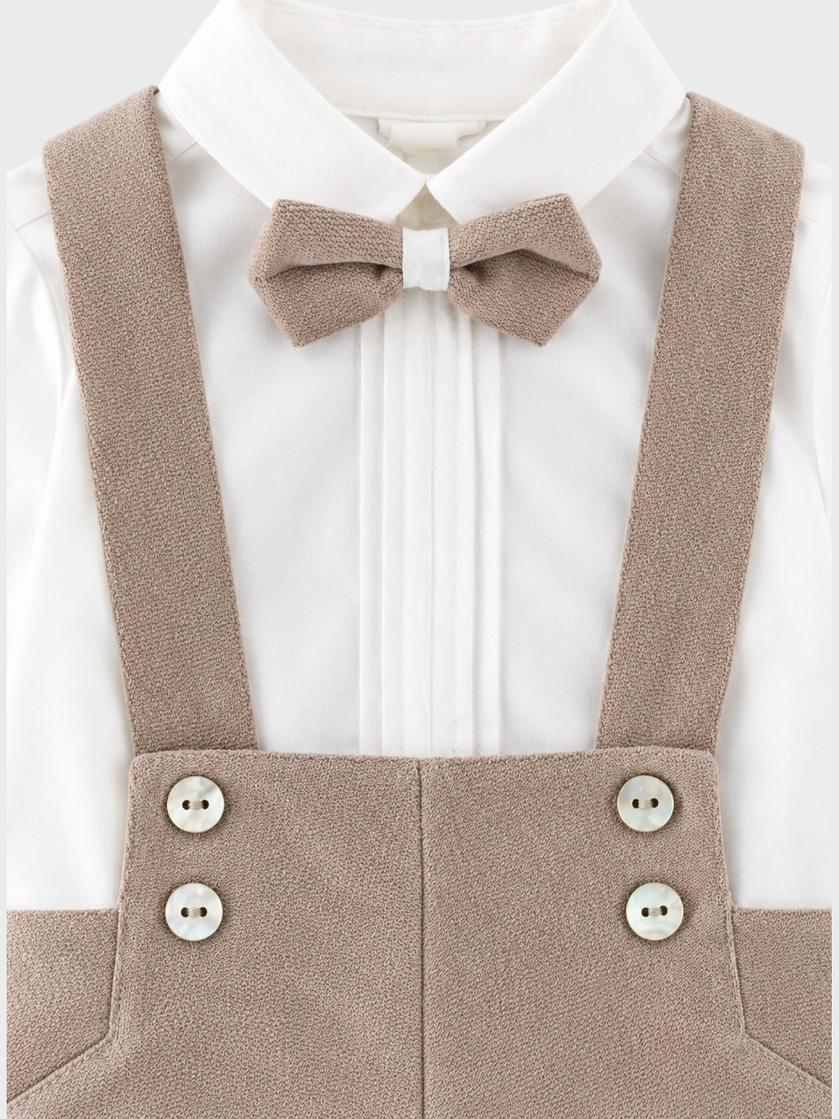 Completo Cerimonia Bimbo Beige 1/6417-B