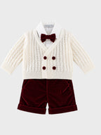 Completo Cerimonia Bimbo Rosso ECR0069I