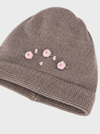 Cuffia Neonata Beige ROUCHES 645