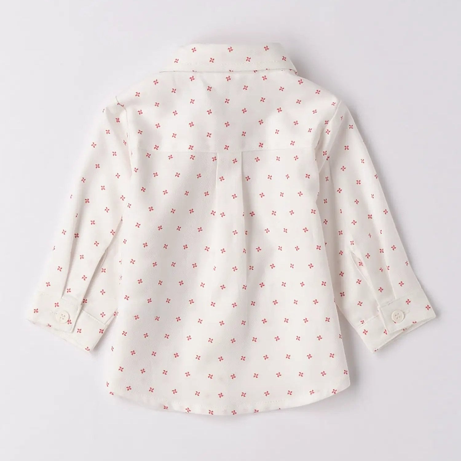 Camicia Bimbo Panna 3F601/6BRV by MINIBANDA