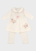 Completo nascita Neonata Panna FARFALLE/456-P by BABY LORD