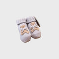 Babbucce Neonata Beige ORSETTO 704/R by BABY LORD