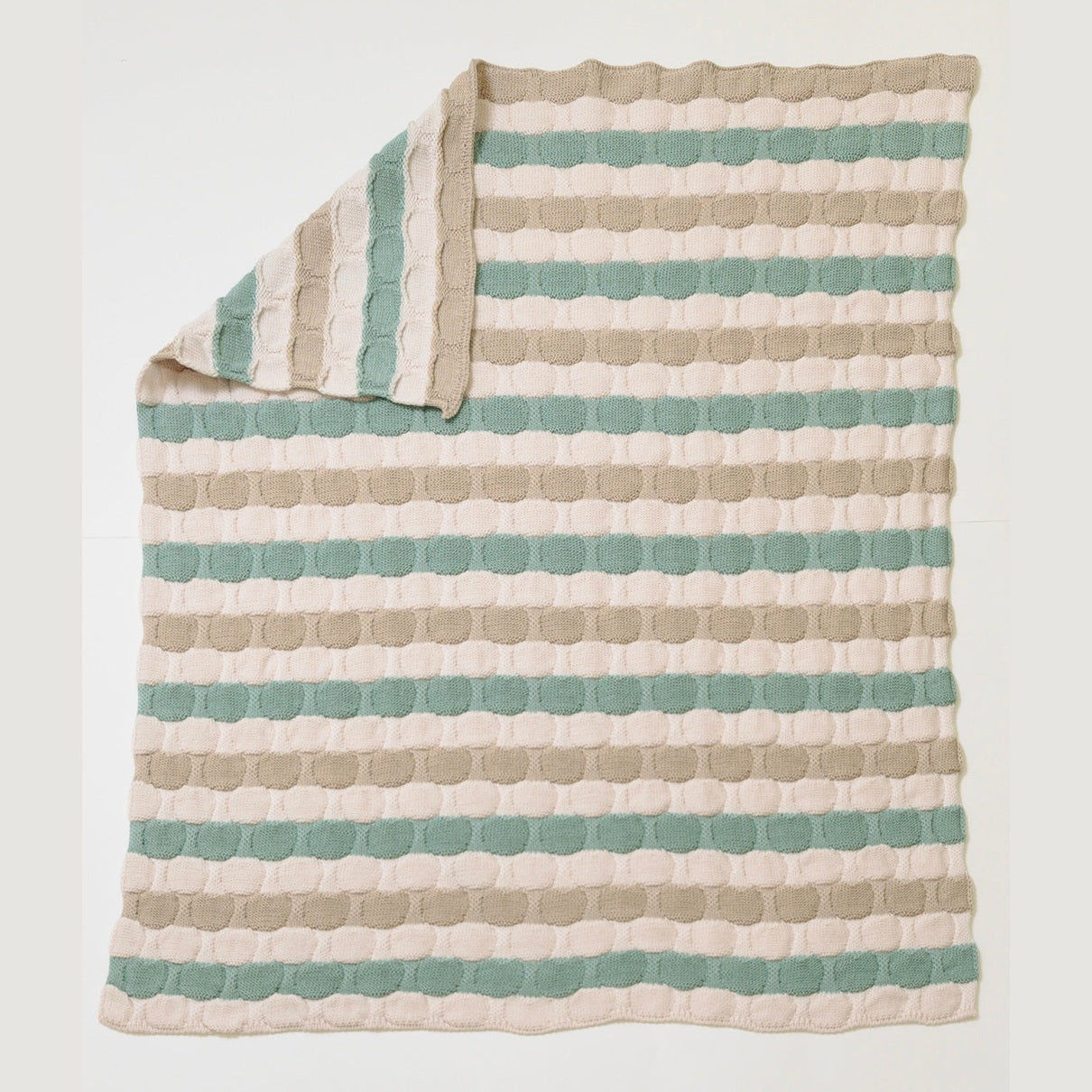 Coperta Neonata Verde IN2380/V -  NANU' BABY