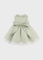 Abito Cerimonia Bimba Verde GG2637I by GUGU GAGA