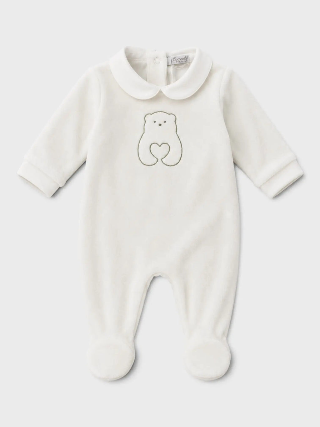 Tutina Neonata Verde C64008/V-C by COCCODE'