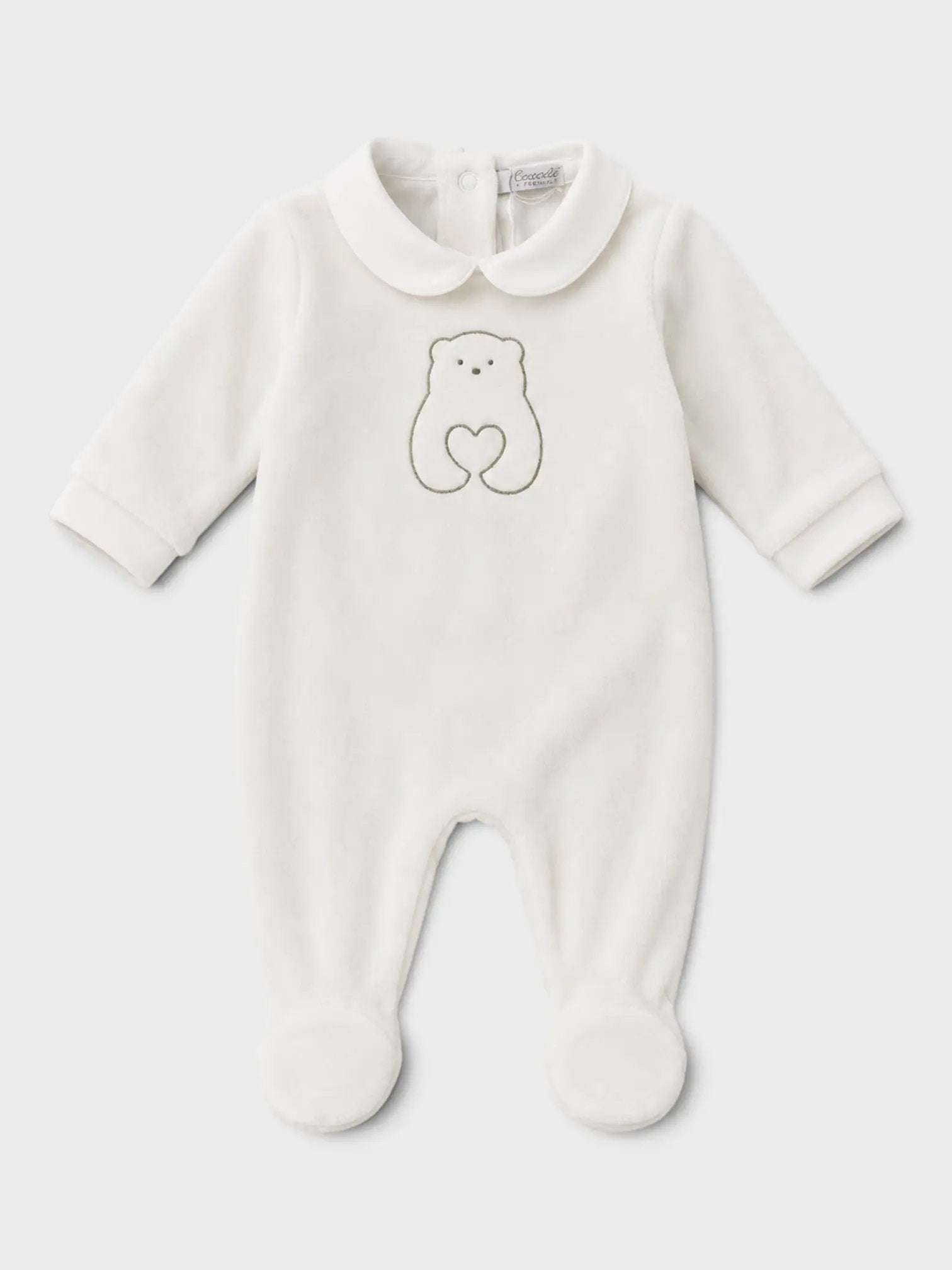 Tutina Neonata Verde C64008/V-C by COCCODE'