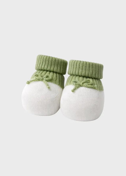 Babbucce Neonata Verde FF758341/4470 by COLORICHIARI