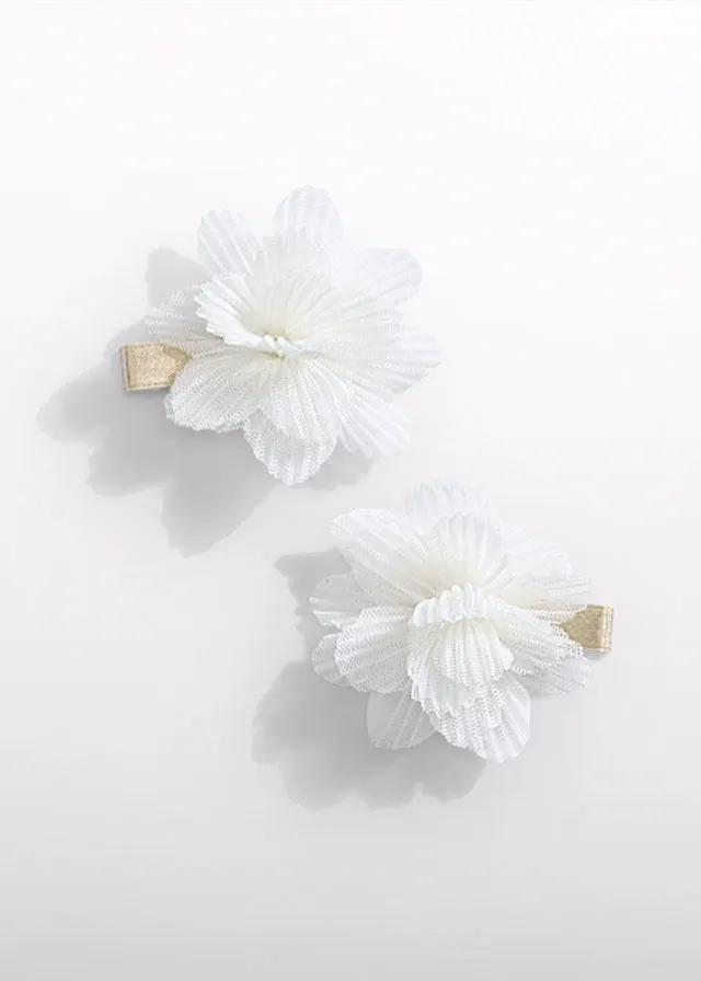 Fermaglio Bimba Bianco 5467/62 by ABEL & LULA