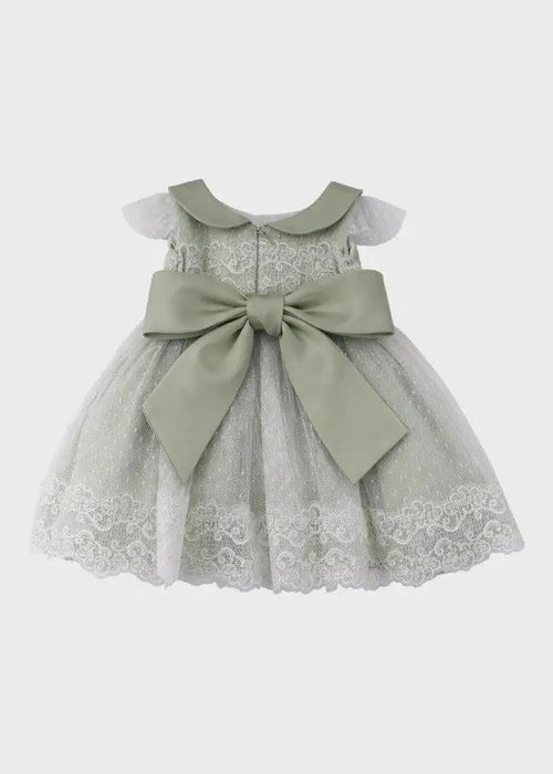 Abito Cerimonia Bimba Verde FB082/V by FLO' SARTORIA ITALIANA