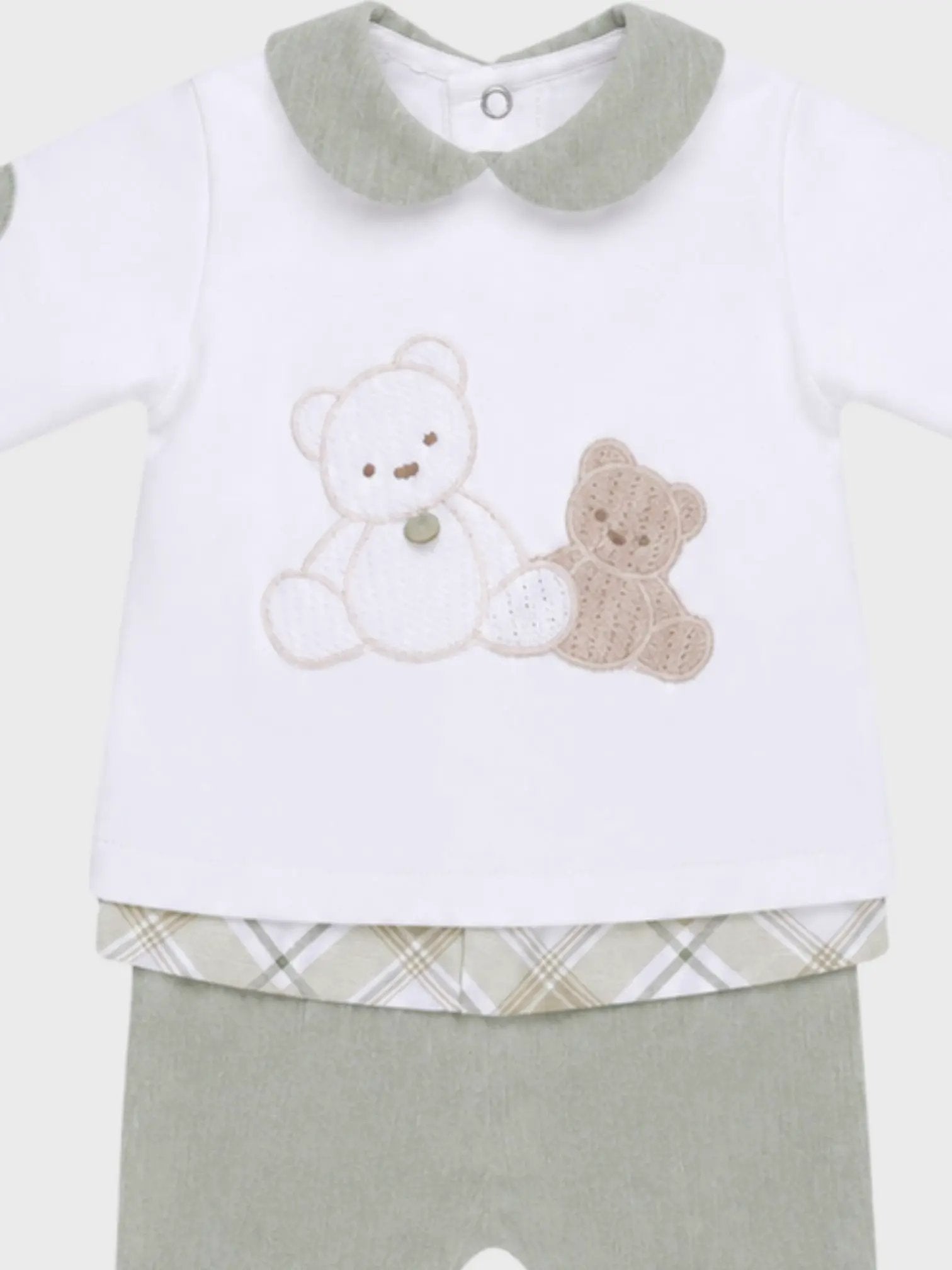 Completo nascita Neonato Verde IS6851 by MARLU'