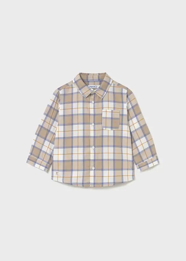 Camicia Bimbo Beige 2109/92 by MAYORAL