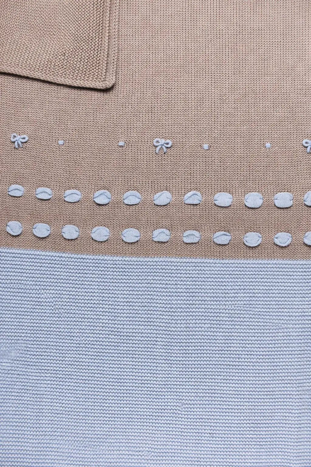 Coperta Neonato Avorio NODINI 198/S by BABY LORD