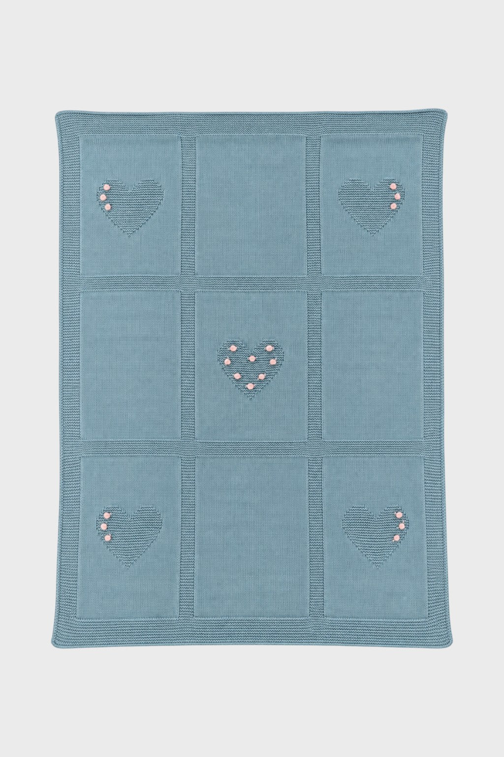 Coperta Neonata Verde LOVE FLOWER 143