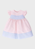Abito Bimba Rosa L1228 by SARTORIA DEI PICCOLI