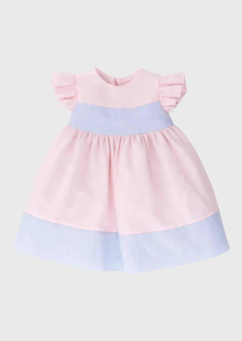 Abito Bimba Rosa L1228 by SARTORIA DEI PICCOLI