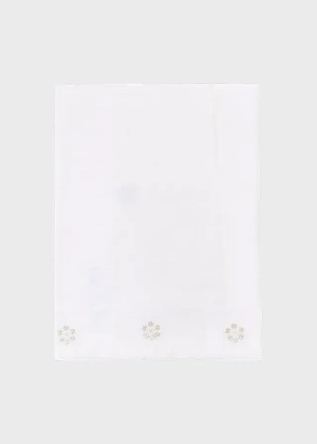 Lenzuolino Neonata Bianco EB17LE by MARLU'