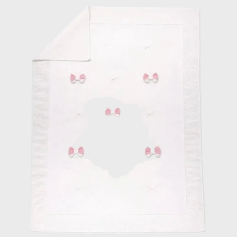 Coperta Neonata Panna DOPPIO FIOCCO 124 by BABY LORD