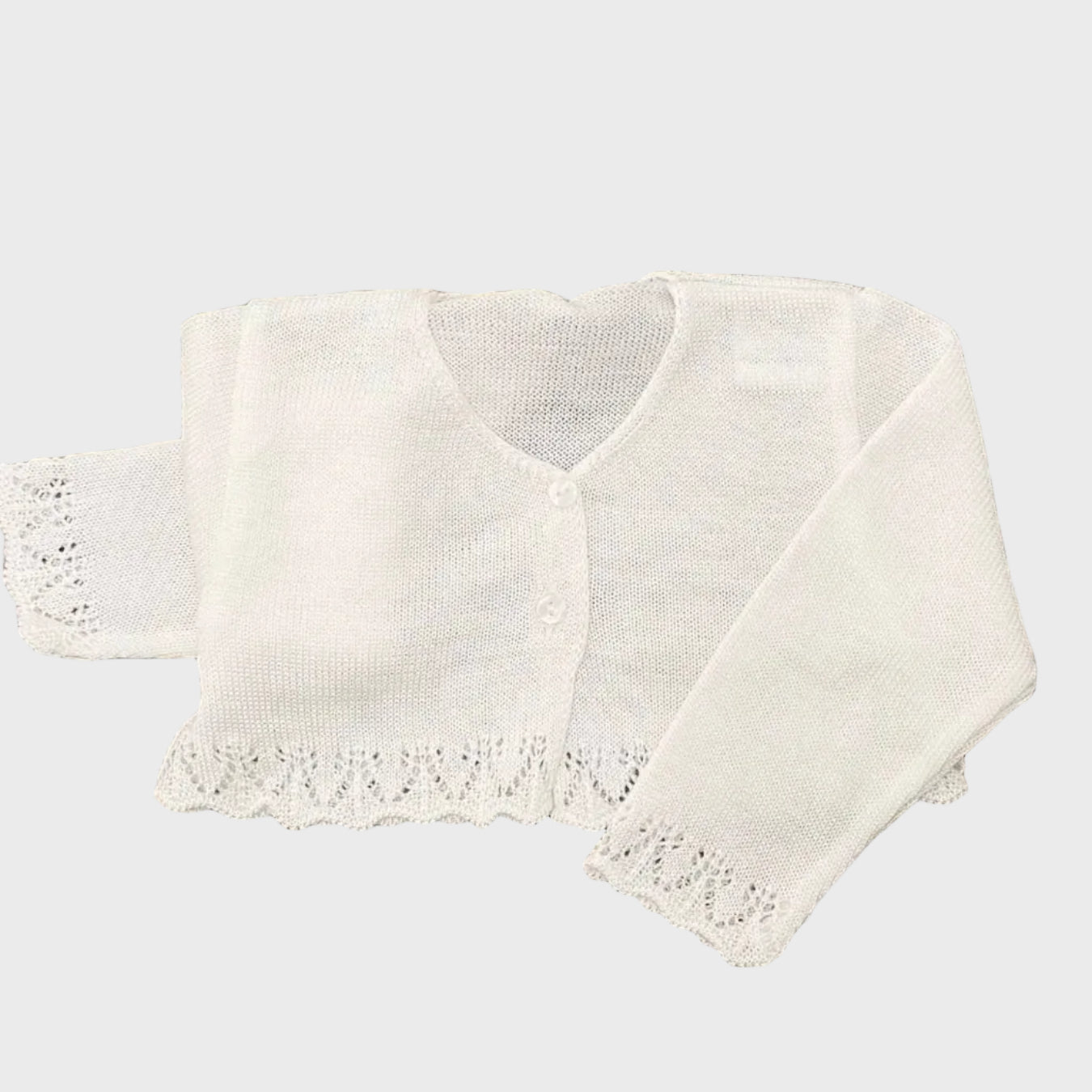 Giacca Bimba Latte 610.2 by BABY FASHION