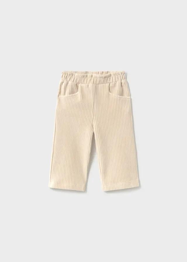 Pantaloni Bimba Avorio 2537/32 by MAYORAL
