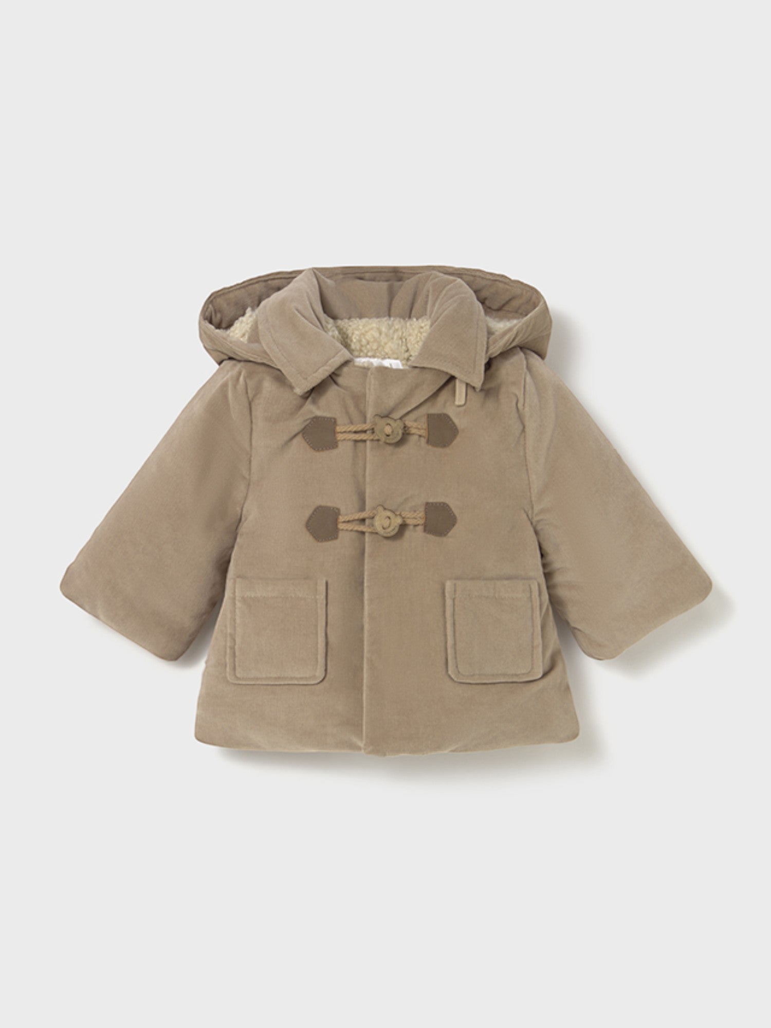 Trench Bimbo Marrone Elegante Mayoral 2411/62 - NANÙ BABY -  NANU' BABY