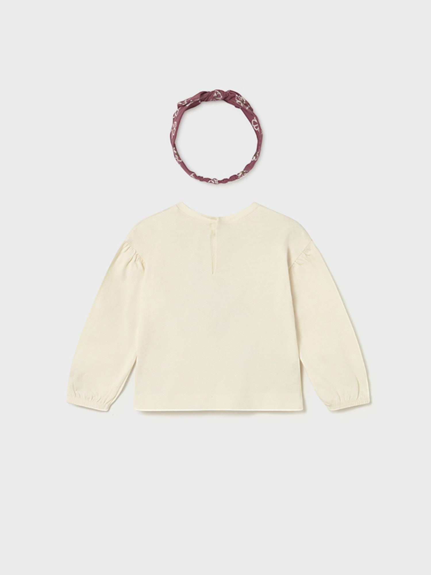 Maglietta cerchietto Bimba PANNA 2078/27 -  NANU' BABY