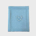 Coperta Neonata Verde LOVE FLOWER 143 by BABY LORD