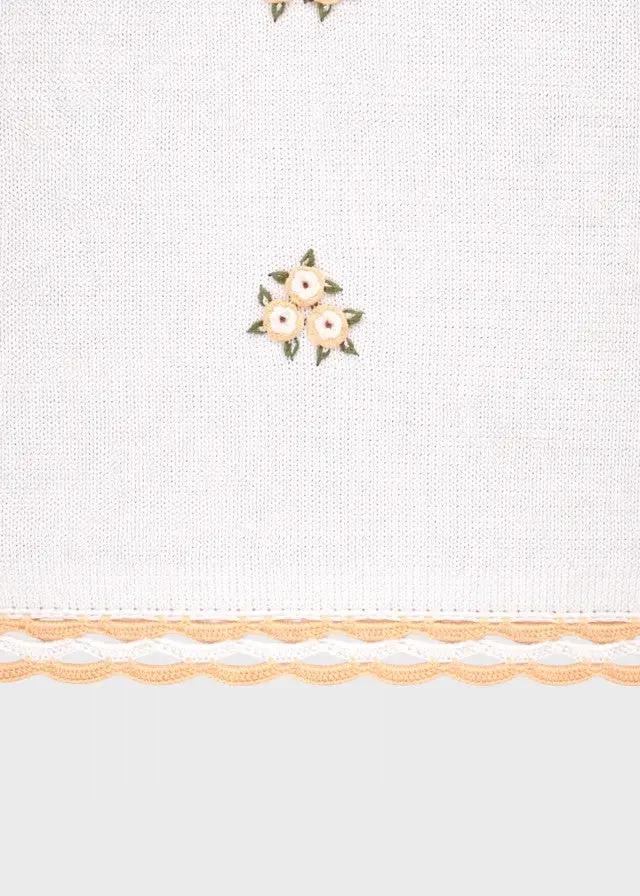 Coperta Neonata Avorio PROVENZA/CO by PICCOLA GIUGGIOLA